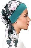 Le turban femme chimio fait de la matière douce et confortable, pour un port long et agréable.