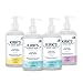 Kirk's Odor Neutralizing Hydrating Hand Soap, 12 fl oz (Variety Pack, 4)
