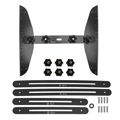 Adfaga �K�i���ݖʃQ�[�W �X�e�����X�|����c�[�� �����x �K�i���ʃ��C�U�[���g�N���[�[�b�g�I�p 8�C���` 12�C���` 16�C���` �X�P�[���v���[�g2���t�� ����X�P�[��6���t�� (�u���b�N�Z�b�g)