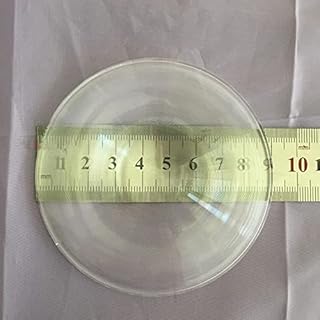 1Pc Fresnel Magnifier 90mm Flat Card Acrylic PMMA Lens Projector Solar Concentrator