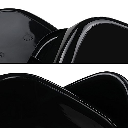 Qskely 3-Pack 10 Quart Small Dish Pan/Wash Basin, Black #TOP1