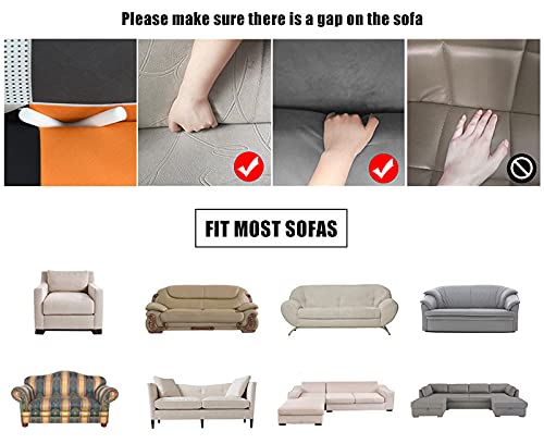 Housse de canapé résistant à l'usure pour fauteuil 90-140cm - 4