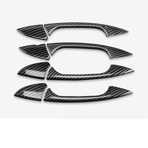Cubierta antiarañazos para manija de puerta Benz Clase A CLA GLA Carbon