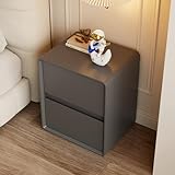 Esspoxi Mesa Auxiliar de Sofá con 2 Cajones,19.7in)