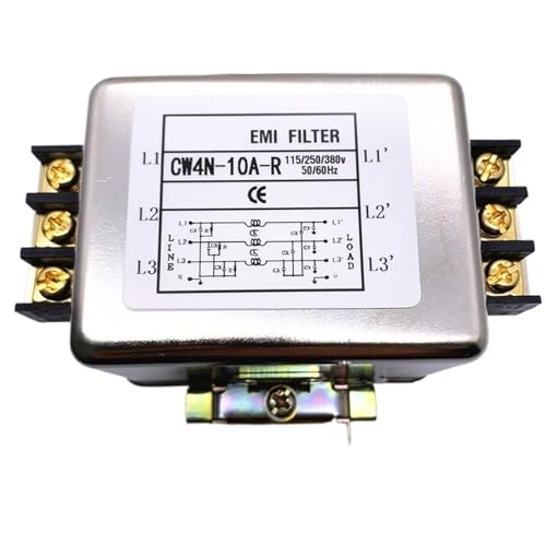 Filtro de potencia CW4L2-20A-R monofásico para proteger la electrónica de talleres y hogares
