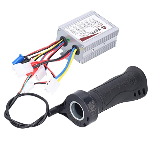 DERCLIVE Conjunto de controle escovado de 36V 500 W com cabo de acelerador para trotinete elétrica T