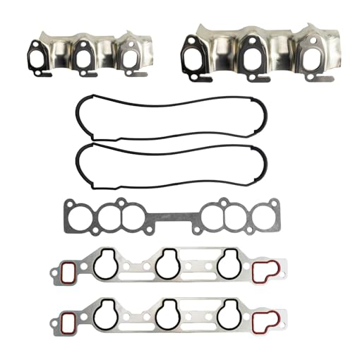 Image of KAC Head Gasket Set, Cylinder Head Gasket Kit Compatible with 1988-1995 Pickup, 1988-1995 4Runner 3.0L, 1993-1994 T100 Automotive Replacement Gasket OEM HS9728PT-1, CS9728