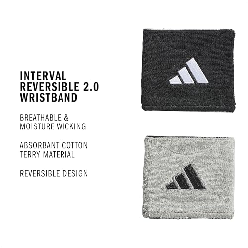 Image of adidas Interval Reversible Wristband