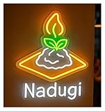 Hängende Kunst Leuchtreklamen Nadugi Neon Decor Lebensmittel Restaurant Geschäft Fenster Display Georgische Küche Sauerteig Käse Licht 43cm
