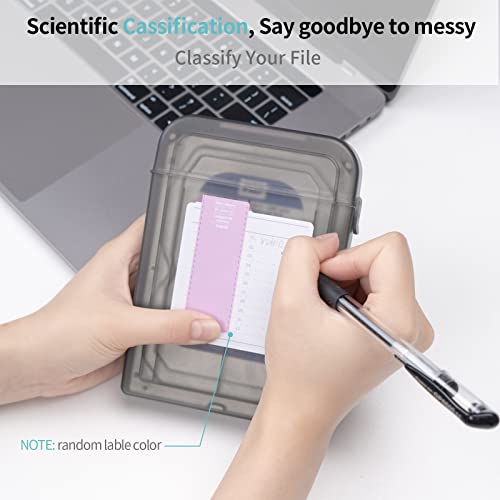 PHIXERO 2.5 Inch Hard Drive Enclosure, HDD/SSD Portable Storage Box with Exclusive Note, Dustproof, Shockproof and Anti-Static - Image 3