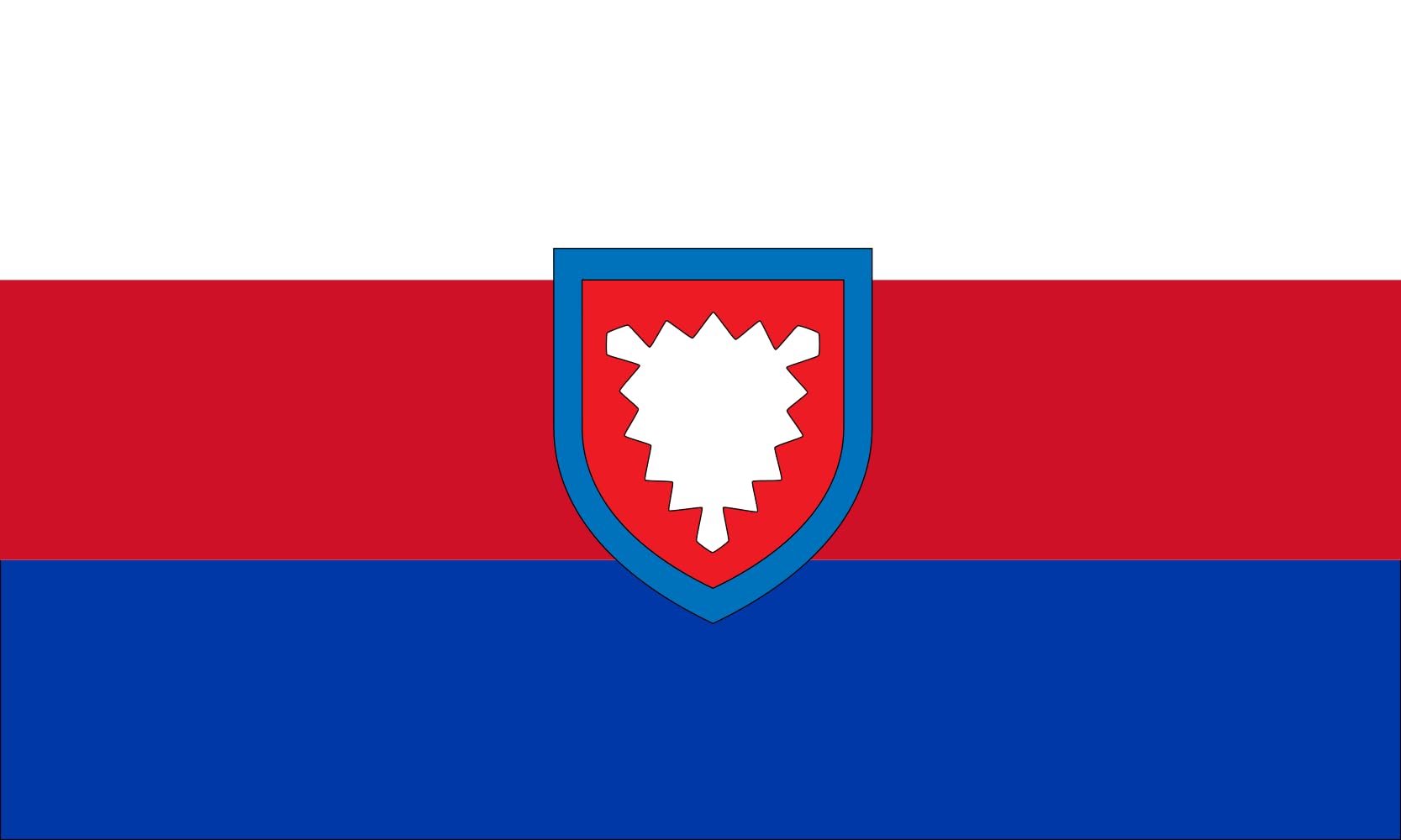 Drapeau Landkreis Schaumburg paysage 1.35m² anti-effilochage grand format vent