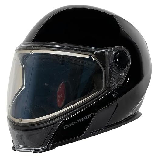 Ski-Doo 2021 Oxygen Helmet Black XXL (DOT)