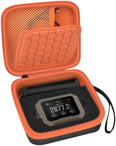 PAIYULE Hard Case for Garmin Xero C1 Pro/Xero C2 Chronograph, Orange