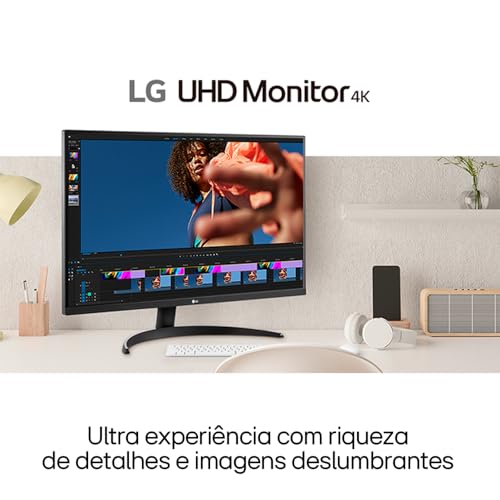 Monitor LG UHD 4K - Tela de 32