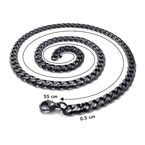 Image of Peora Stainless Steel Necklace Chain Men's Jewellery Gift for Him