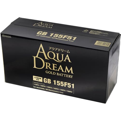 アクアドリーム 国産車 大型車用バッテリー GOLD BATTERY GB 155F51...