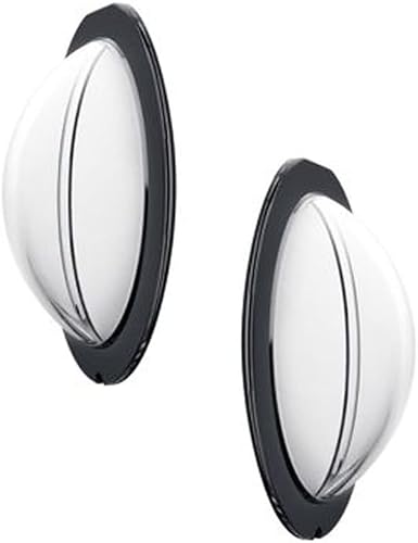 Sticky high light transmittance Lens Guards PC Front Back Protective Cover Cap compatible with Insta 360 X3