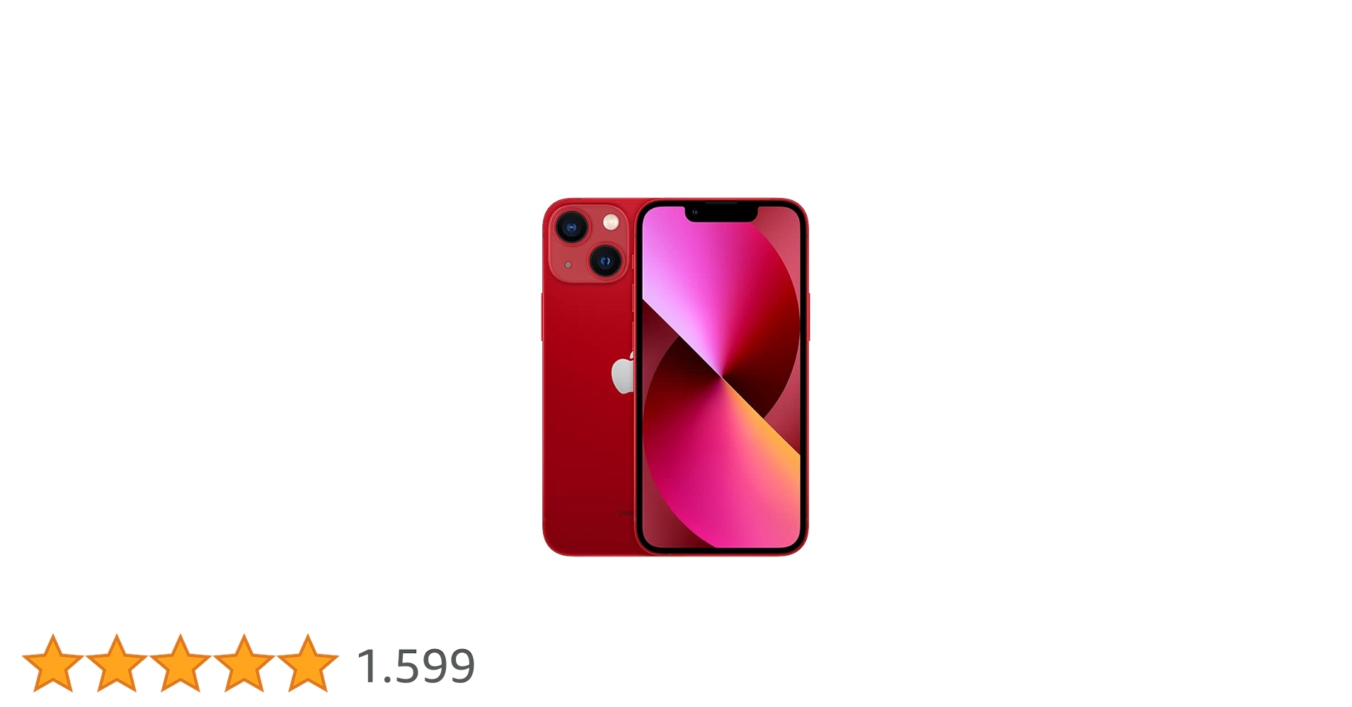 Apple iPhone 13 mini (128 GB) - (PRODUCT) RED | Amazon.com.br