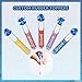 Disney Stitch 10 Piece Plant Based Lip Gloss, Girls Party Favors, First Makeup Set for Girl, Perfect for Parties, Sleepovers, and Birthday Gifts, Ages 3+, by Townley Girl