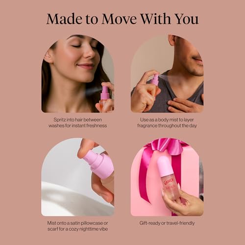 Kitsch Hair Perfume for Women - Clean & Deodorizing, Warm Cookie Scent, 50mL - image 8
