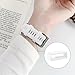 6-Pack Band Loops for Garmin Venu 3/Vivoactive 4, Fenix 7 6 5, Instinct, Approach S20 S60 S70, Forerunner 965 945 935 265 255 735XT Band Keeper, Silicone Replacement Watch Band Loop/Holder/Retainer