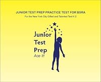 BRACKEN: Junior Test Prep Practice Test for BSRA K-2 0578065002 Book Cover