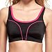 Produktbild SUSA Damen 7897 Sport-BH, schwarz-pink, 85D