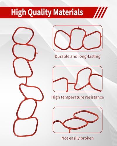 Image of Engine Intake Manifold Gasket Fit for Camry 2018-2024 Highlander 2017-2022 Tacoma 2016-2023 3.5L Avalon 2019-2022 Sienna 2017-2020 Replace 17176-31130