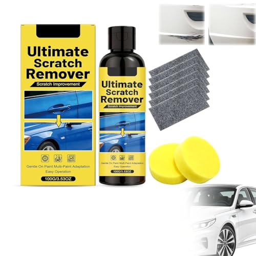 Nanopolix Scratch Remover, 2026 Quita Arañazos Coche, Reparador Arañazos Profundos Coche, Quick Fix Removal Paste for Deep Scratches, pulido profundo reutilizable, reparación de pintura en 60 segundos