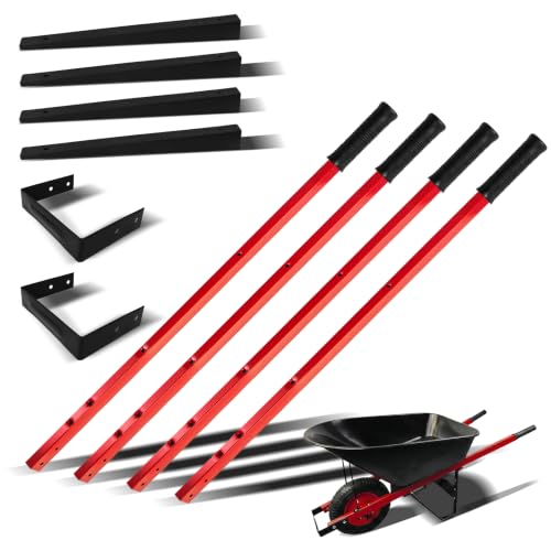 60 Heavy Duty Steel Wheelbarrow Handles Kit