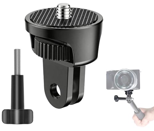 �A�N�V�����J�� �r�f�I�J���� �J���� �X�}�z �B�e�T�|�[�g GoPro�p GP�K�i �݊� �� 1/4�C���` �}�E���g�ϊ� �A�_�v�^�[ �m�u�t�� ���������\ ���B��_ �Z���t�B�[ �O�r �J���� �ėp �A�N�Z�T���[ �Ή� �A�_�v�^ �iMG-ZH-CVA�j