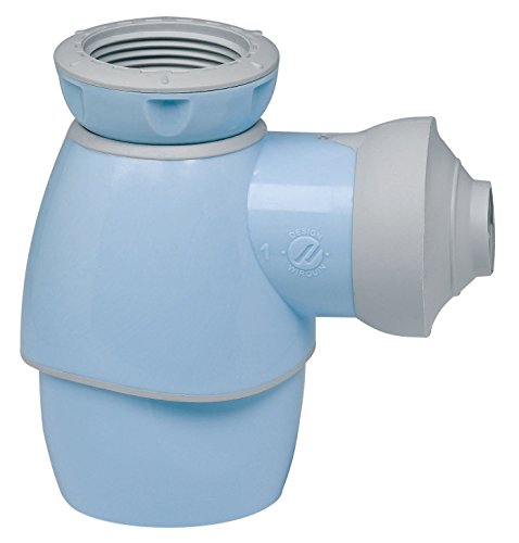 Preisvergleich Produktbild Universal Flaschengeruchsverschluss / Einsetzbar in Bad und Küche / Waschbecken / Waschtisch / Handwaschbecken / Bidet / Küchenspüle / Blau