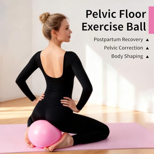 Set de 20 balones de ejercicio de 9 pulgadas, balón de pilates y mini balón de yoga para terapia física, fuerza del core y entrenamiento de estabilidad miniatura 4