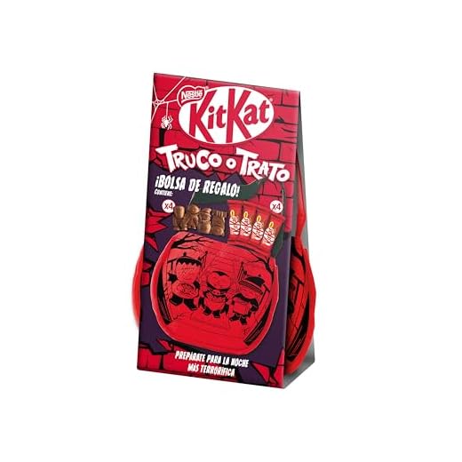 NESTLÉ KIT KAT surtido chocolate con leche bolsa Truco o Trato HALLOWEEN 99.6g