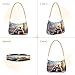 Shoulder Bags for Women Cats Uk Flag Hobo Tote Handbag Small Clutch Purse with Zipper Closure