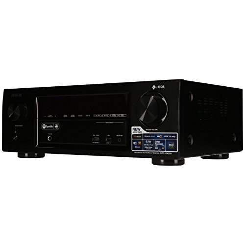 Bild zu Denon AVRX1400H 7.2-Kanal AV-Receiver und HEOS Integration (Dolby Vision Kompatibilität, Dolby Atmos, dtsX, WLAN, Bluetooth, Spotify Connect, 4K/60Hz 6 HDMI-Eingänge, 7X 145 W) schwarz