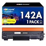 GPC Image 142A Toner Con Chip Compatibili per HP Laserjet M140w per HP 142A W1420A 142X W1420X per Laserjet Pro M110w M110 M139 M139w (1 Nero)