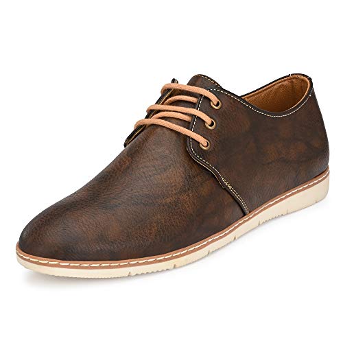 Image of Centrino Mens Sneakers |Sneaker for Men | Stylish Lace-Up Design | Soft Cushioned Insole for Comfort | Lightweight & Breathable | Perfect for Casual Wear (5671)