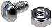Dorman 784-608D Machine Screw With Nuts - 1/4 In.-20 X 1/2 In., 3/4 In., 12 Pack