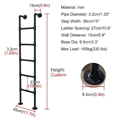 Escalera de escape y litera de metal resistente para interiores, exteriores y caravana 3