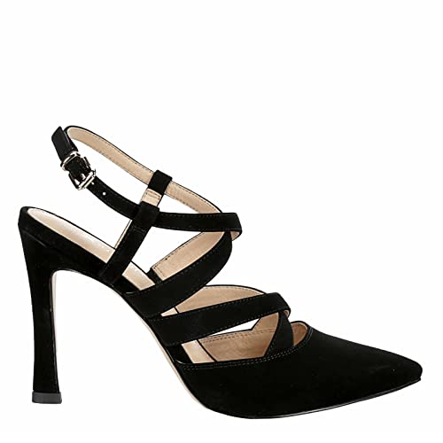 XAPPEAL Maren - Women's Strappy Closed Toe Pointed Pump with Ankle Strap2