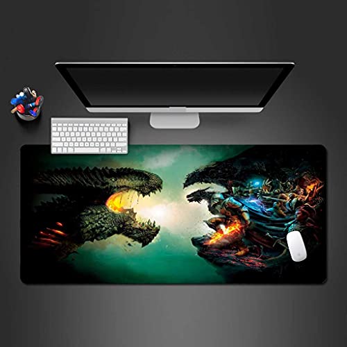 Tapis de souris XXL Film Magic Dragon Warrior pour sublimer votre bureau d'ordinateur portable