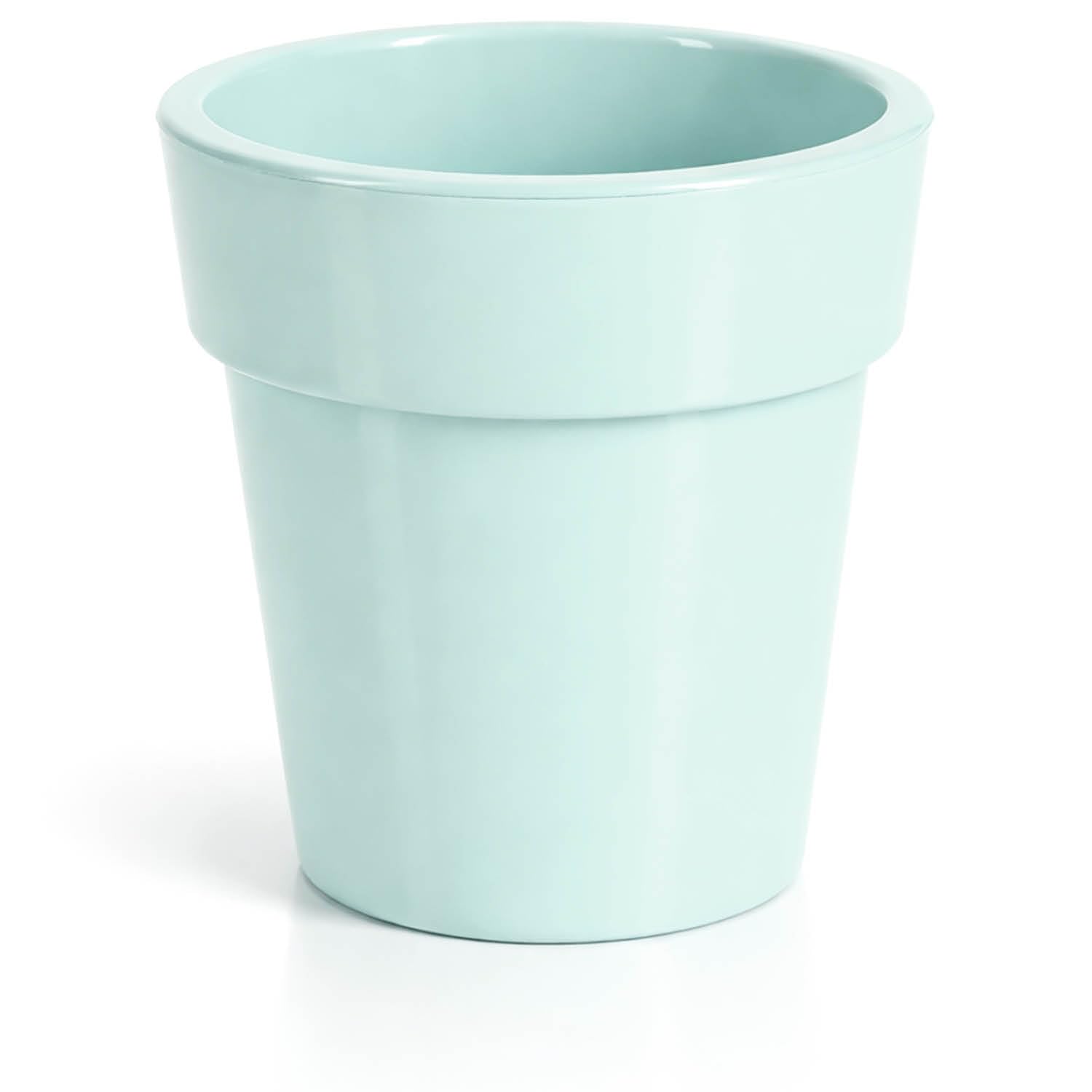 com-four® 12 x 3 doniczki plastikowe Ø 12 cm, oslonki w modnych | doniczki na ziola do domu - na balkon i do ogrodu