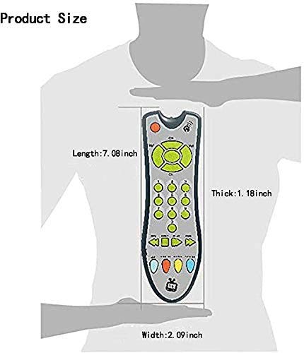 image for DUDU TV Remote Control Toy/Musical Play with Light and Sound/for 6 Mon