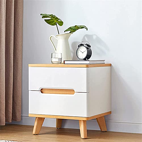 Petit meuble de rangement en bois LiChA au design moderne et minimaliste pour lit