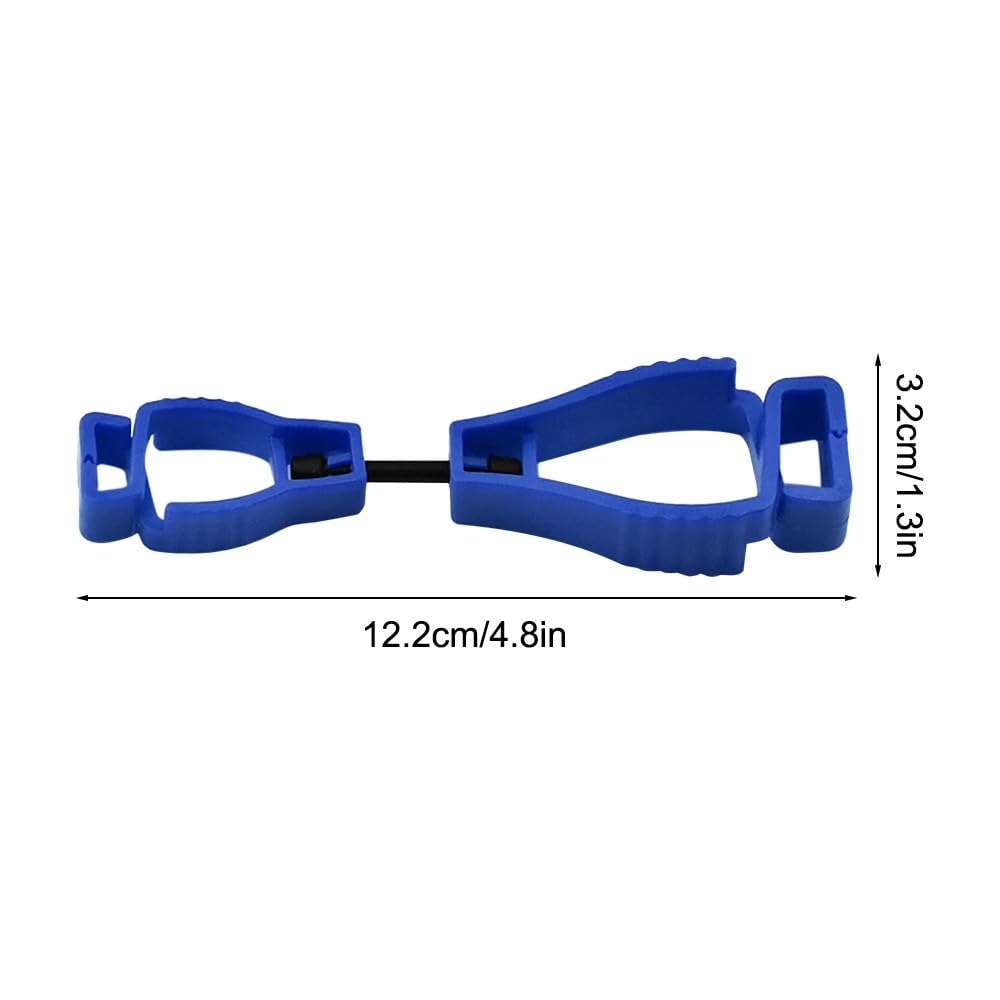 DONGKER 5 clips de equipo de cazadores colgante para cinturón