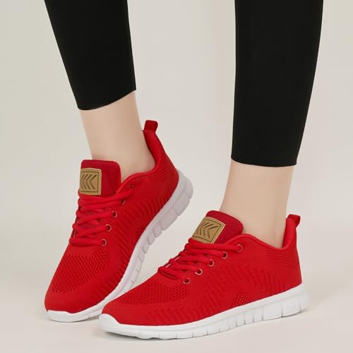 Image of Alicegana Sneakers for Women Walking Shoes: Lightweight Non Slip Comfortable Womens Shoes Footwear for Tennis Casual Work Travel