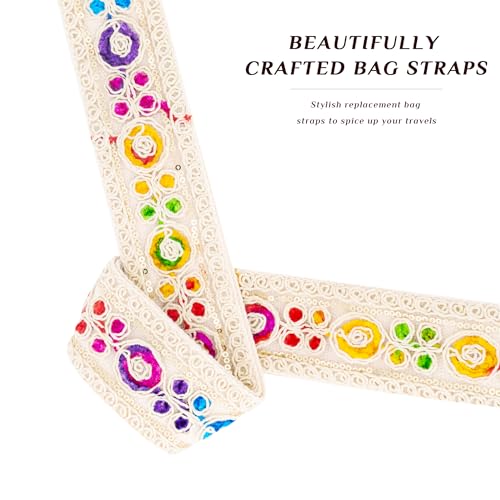 Knit Purse Strap,Replacement Crossbody Wide Adjustable Shoulder Strap for Bag Handbag4