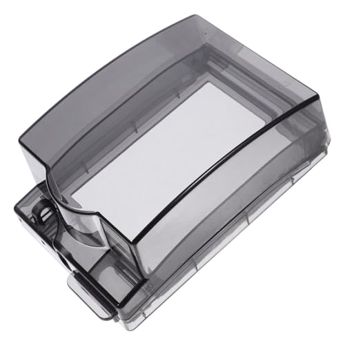 UKCOCO Copri Presa da Muro Adesivo per Interni ed Esterni Scatola Protettiva Ribaltabile Schizzi per Bagno Ufficio e Casa Facile Installazione senza Smontaggio Nero