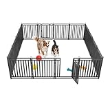 Petorldog Thickened Dog Fence Durable & Sturdy Outdoor Yard Fence, 32